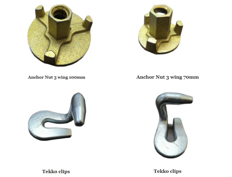 High Quality Cheap Price Steel Formwork Accessories Tie Rod And Wing Nut