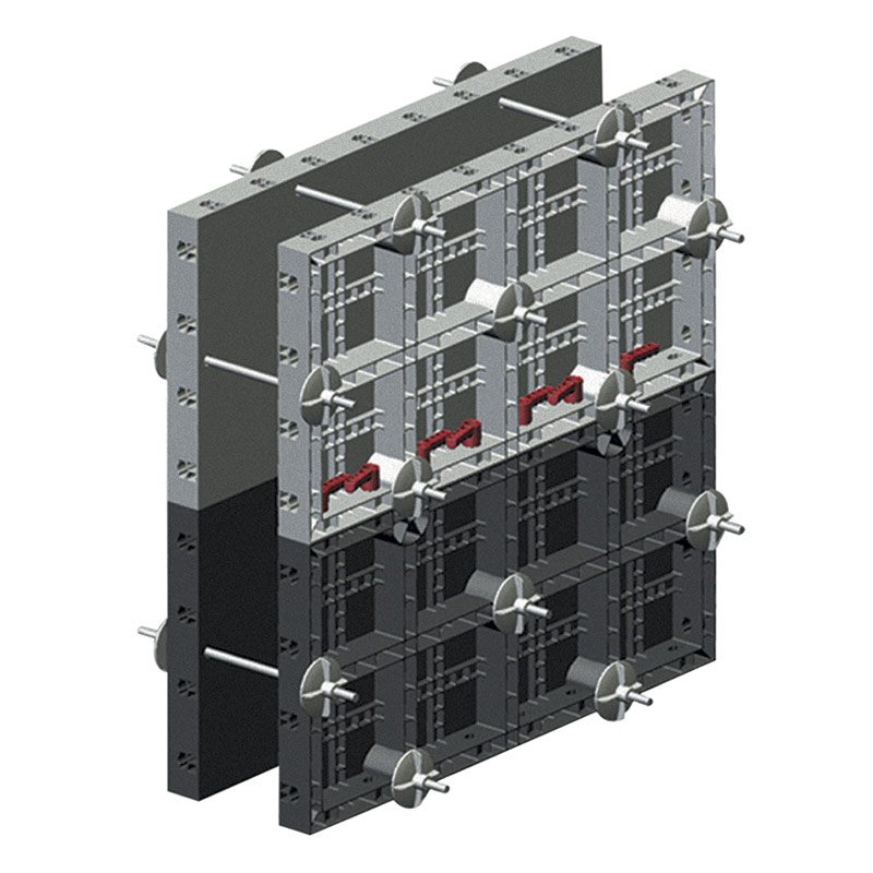 ABS Europe Standard Efficient Adjustable Plastic formwork square circular for Concrete Column/wall/Slab Customized