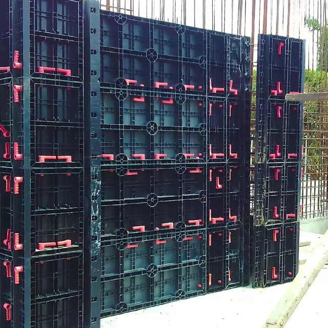 ZEEMO Adjustable Recycled ABS Concrete Panel Plastic Formwork for Concrete