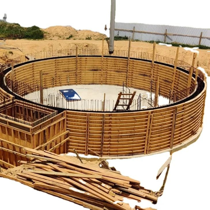 Modern Design Circular Curved Formwork Concrete