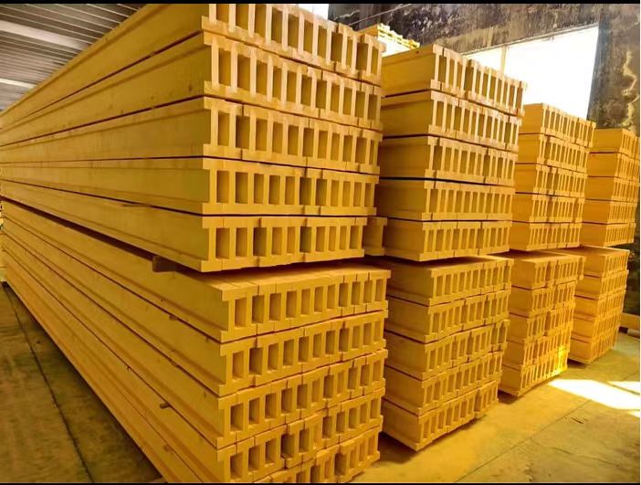 Timber Spruce yellow Doka Wooden H20 beam for Slab Formwork construction For Sale