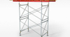 Scaffolding H frame support labor platform Door construction plank Philippines GI pipe