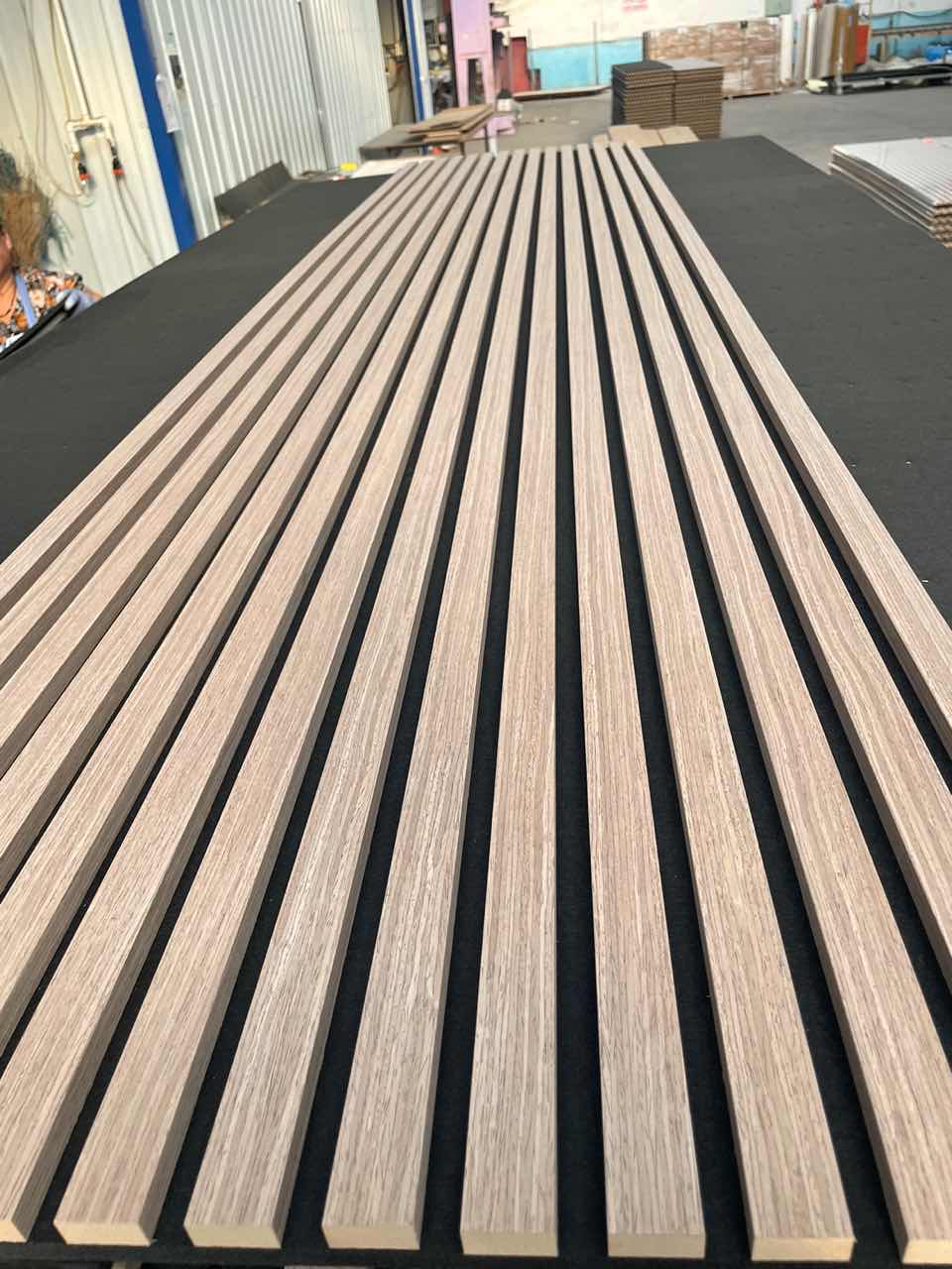 Customized Home Decor Wood Acoustic Panel Wooden Slat Wood Wall Panel