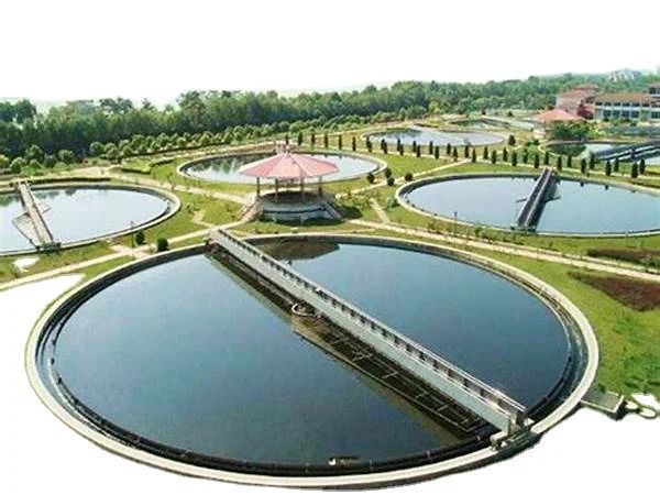 Save cost wooden circular formwork curved Tank made of plywood customized shape concrete cast mining refine septic bank