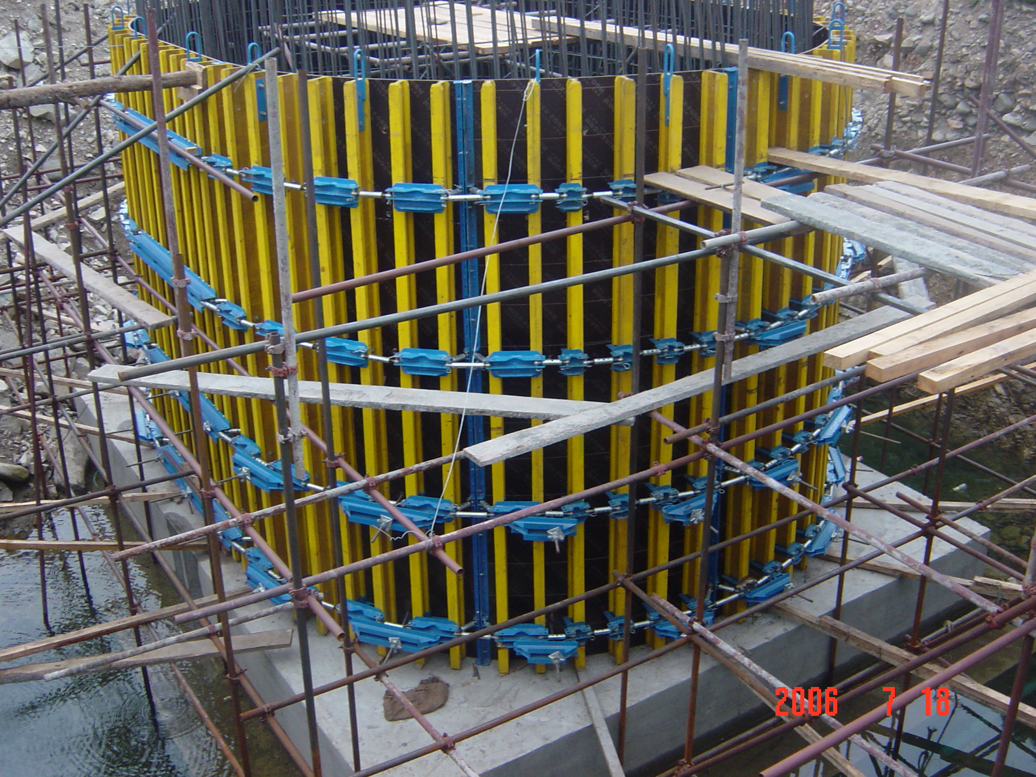 Customized Concrete Wall Formwork for Construction