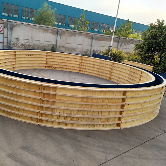 Lightweight Square Lumber Tank Curved Wall Formwork