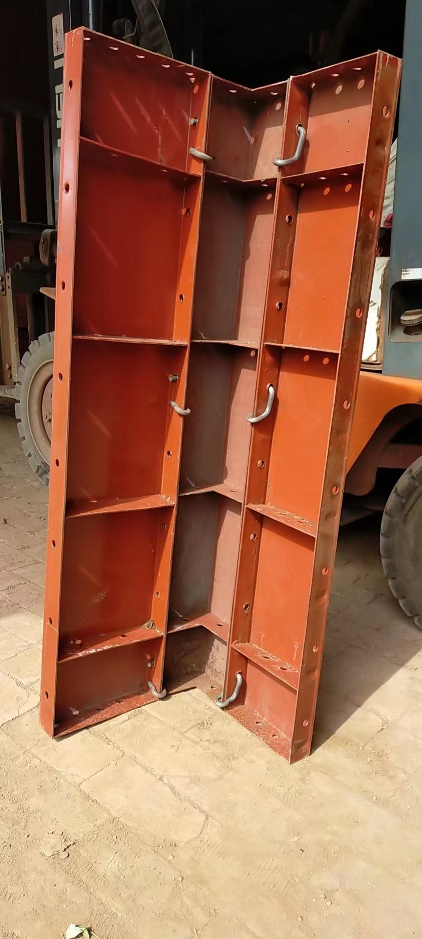 Reusable Shuttering Construction Materials Steel Panel Easy Used Concrete Metal Formwork