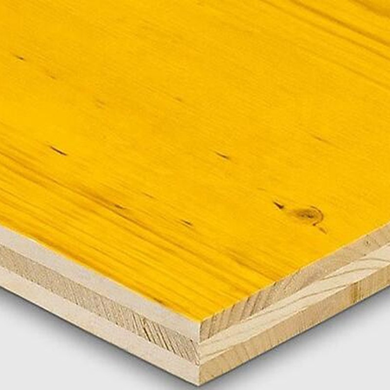 ZEEMO 21/27 Mm Waterproof Three Layers Board Panels 3 Ply Yellow Shuttering Panel for Concrete Formwork