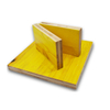 Construction formwork 3ply yellow concrete shuttering panel