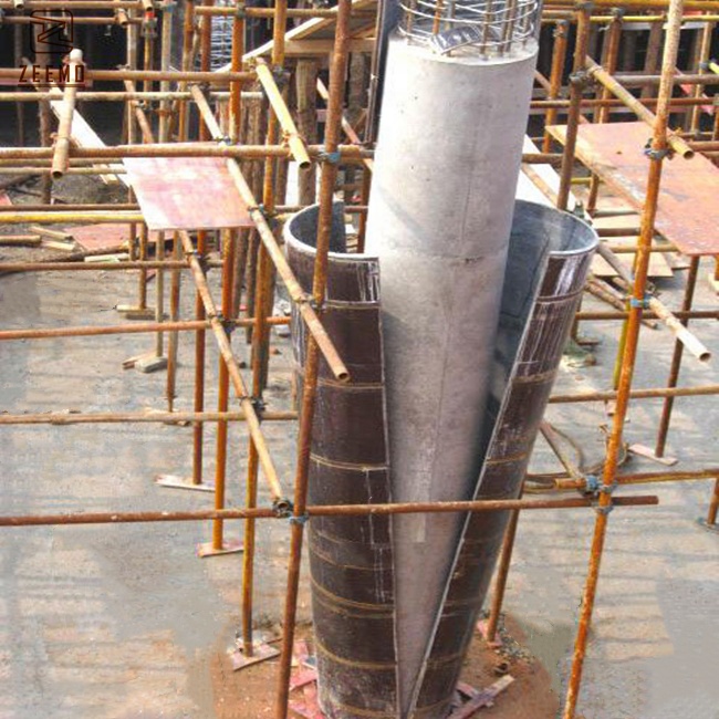 ZEEMO Round Circular Column Formwork with Plywood for Construction