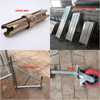 Modern Design Quick assemble Adjustable Jack Prop Scaffolding Galvanized Prop Steel Pipe Shoring ladder for Construction