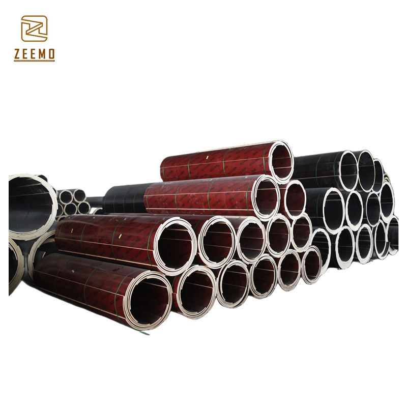 Construction Circular Column Formwork Wooden Circular Columns