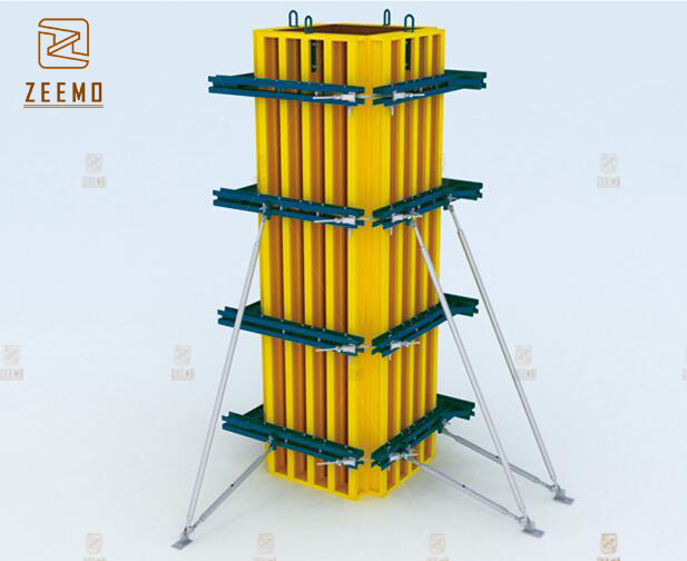 Modern Adjustable H20 Timber Column Formwork Construction Column for Mall Application