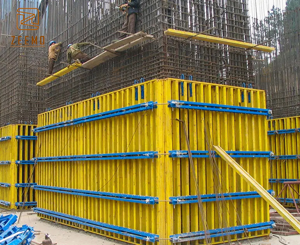  ZEEMO H20 Timber Beam Concrete Adjustable Column Formwork