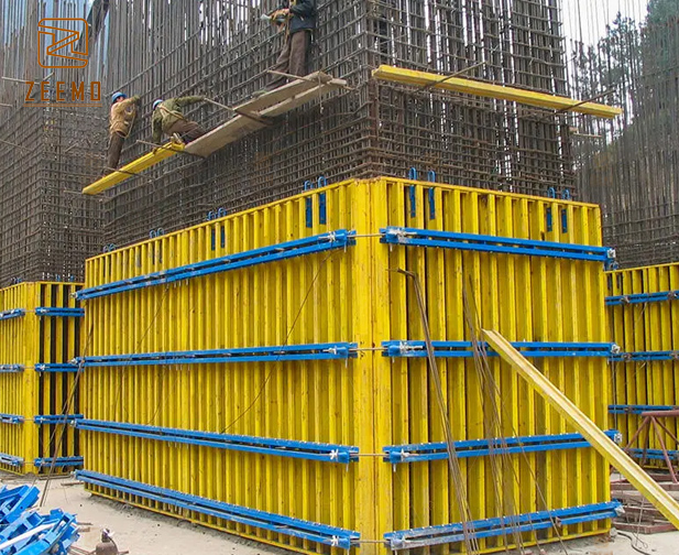 Exterior Concrete Wall Panel Molds Concrete Wall Formwork for Shear Wall