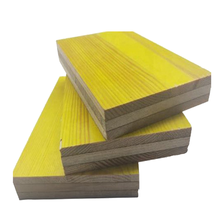 ZEEMO 21/27 Mm Waterproof Three Layers Board Panels 3 Ply Yellow Shuttering Panel for Concrete Formwork