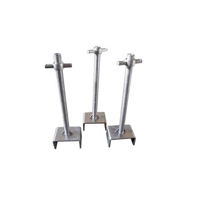 ZEEMO Q235 Galvanized Scaffolding Base Jack U Head