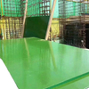 Moisture-proof zeemo 2400x1200mm pp shuttering film faced green color plywood