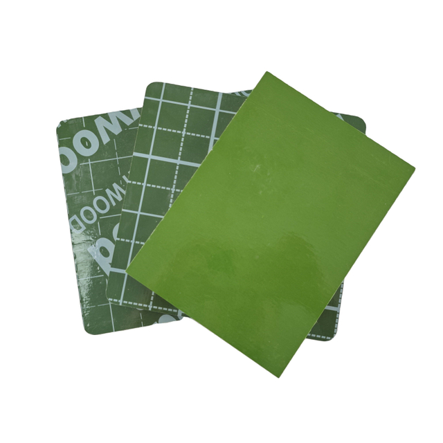 Zeemo 4*8 18mm Green PP Plastic marine plywood sheet Film Faced Plywood for Construction