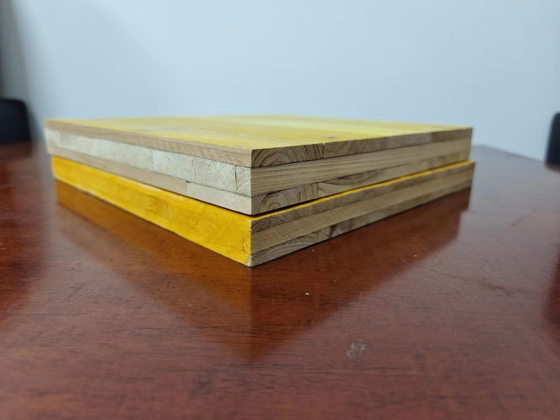 ZEEMO 21/27 Mm Waterproof Three Layers Board Panels 3-Ply Yellow Shuttering Panel for Concrete Formwork