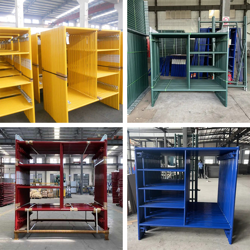 H frame scaffolding Factory & Packing image
