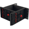 Reusable ABS Plastic Modular Formwork System for Concrete Construction