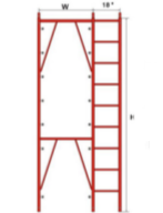 Apartment Frame with 18" Ladder image