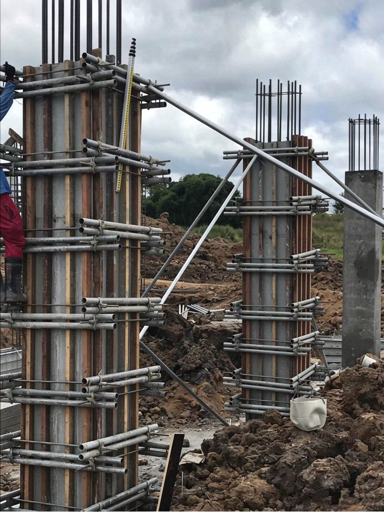 Additional PP plastic formwork project application