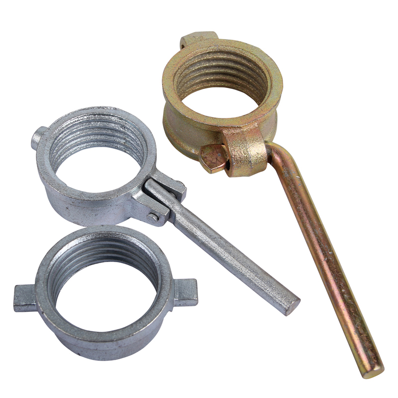 Steel prop sleeve handle nut