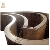 Reusable Curved Concrete Formwork Water Treatment Formwork for Water Tank Swimming Pool Circular Wall Construction