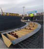 Reusable Curved Concrete Formwork Water Treatment Formwork for Water Tank Swimming Pool Circular Wall Construction