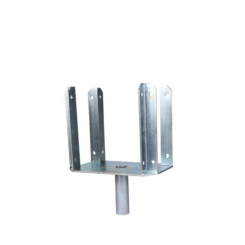 Adjustable steel prop fork head